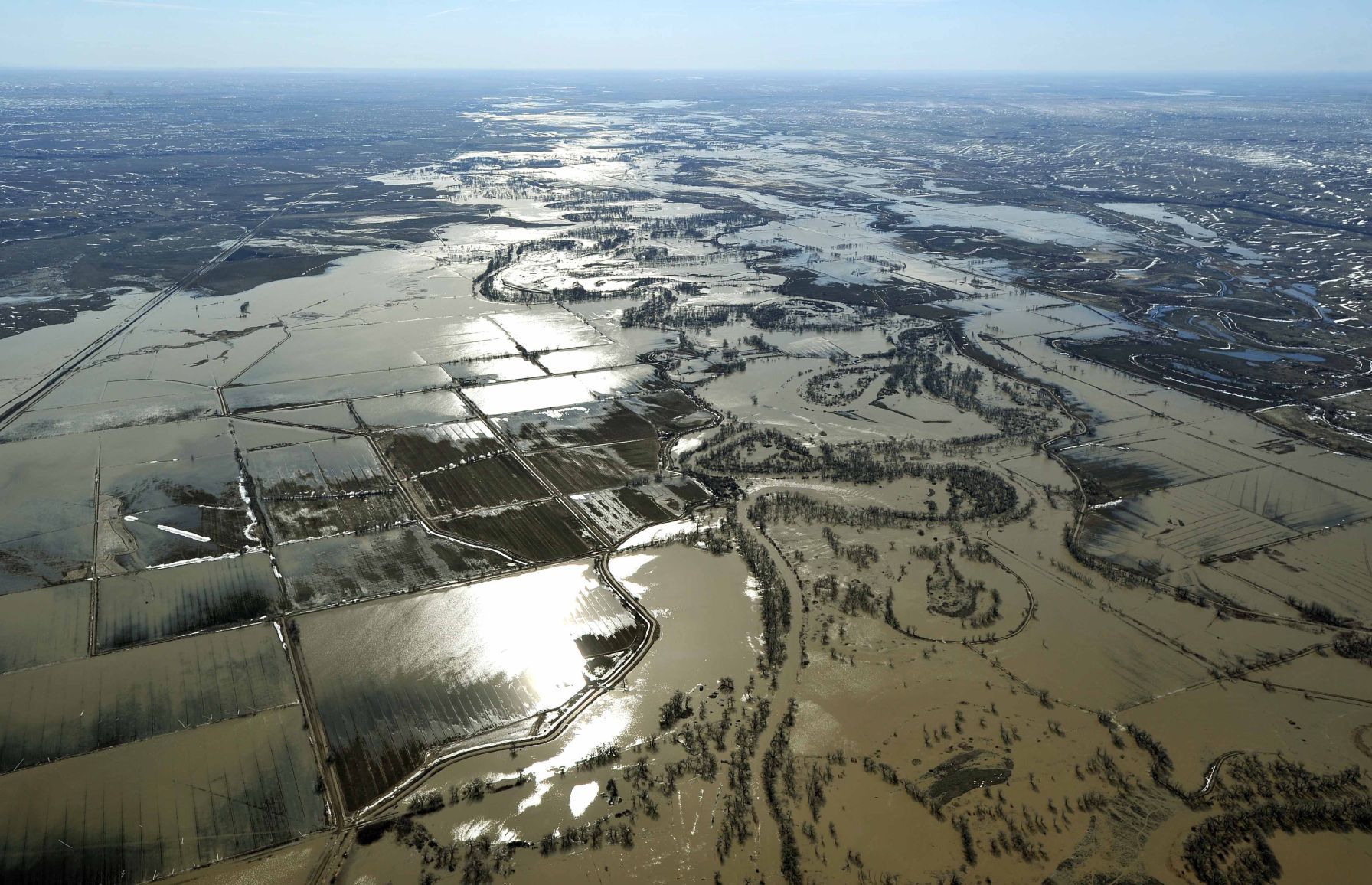 Milk River aerial